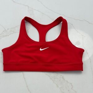 Nike Kids Dri-fit Red Sports Bra